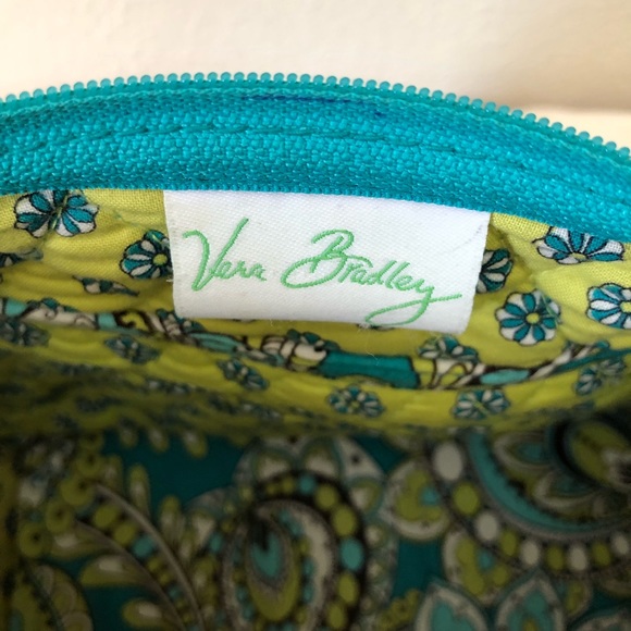 Vera Bradley Women's Small Shoulder Purse Top Zipper Closure - Picture 10 of 14